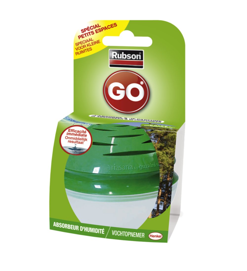 Absorbeur d'humidité Go® Boisé 45 g- RUBSON