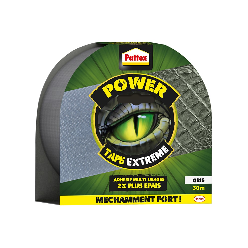 Power extrême gris 30 m - PATTEX