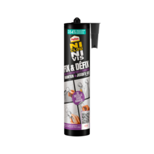 Colle Fixation Ni Clou Ni Vis Fix & Défix 308gr - PATTEX