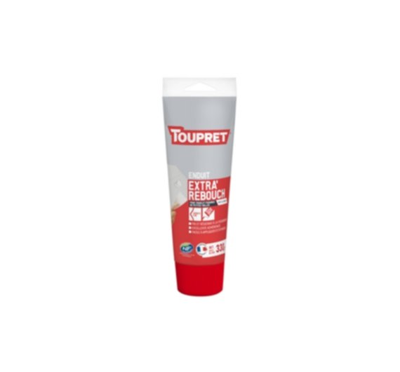 Enduit Extra' Rebouch pâte tube 330 g blanc - TOUPRET