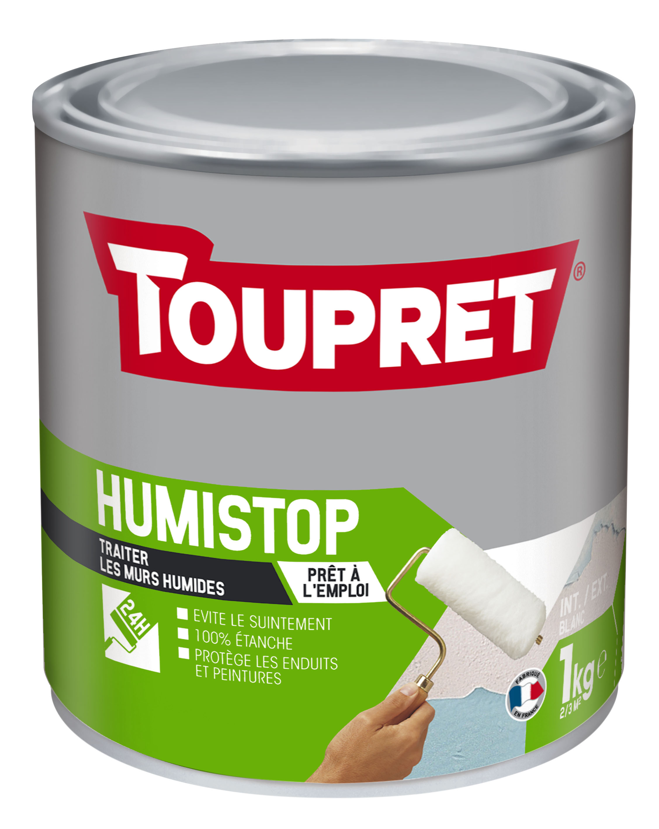 Enduit de traitement Humi stop Liquide 1kg TOUPRET