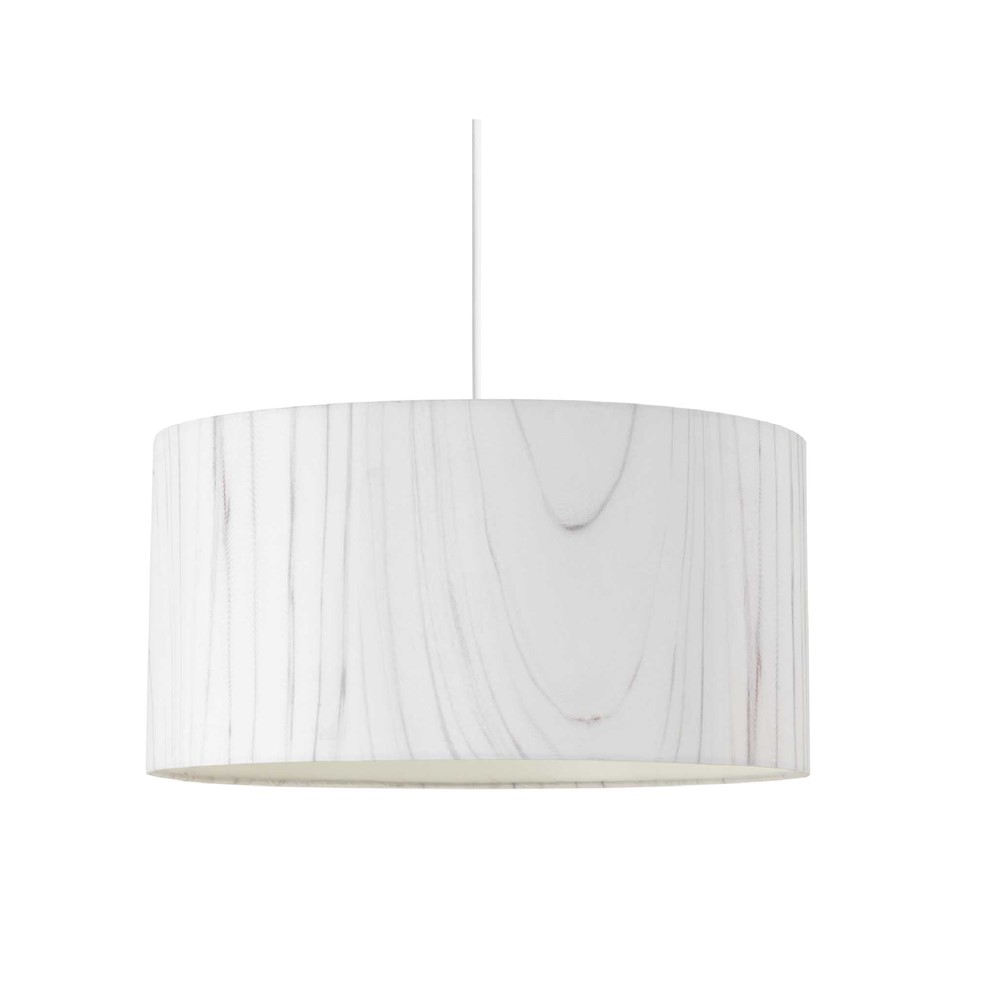 Suspension Kenza 20x40x40cm 60W Gris - MATHIAS 