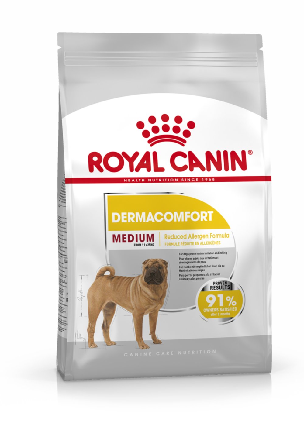 Croquettes chien medium Dermaconfort 12kg - ROYAL CANIN