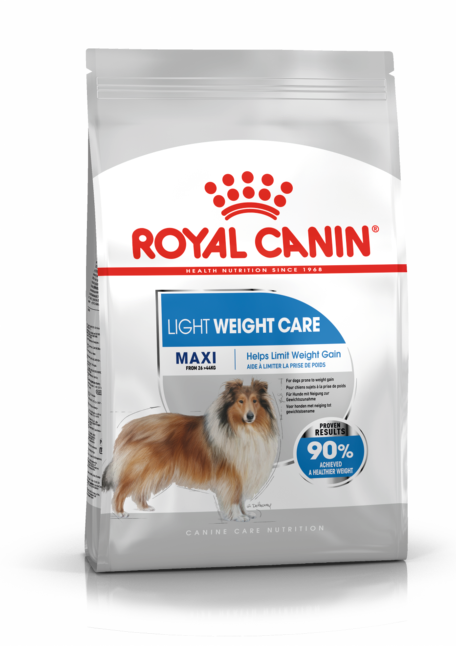 Croquettes chien maxi Light Weight Care 12kg - ROYAL CANIN