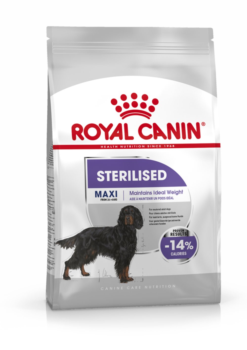 Croquettes chien maxi Sterilised 12kg - ROYAL CANIN