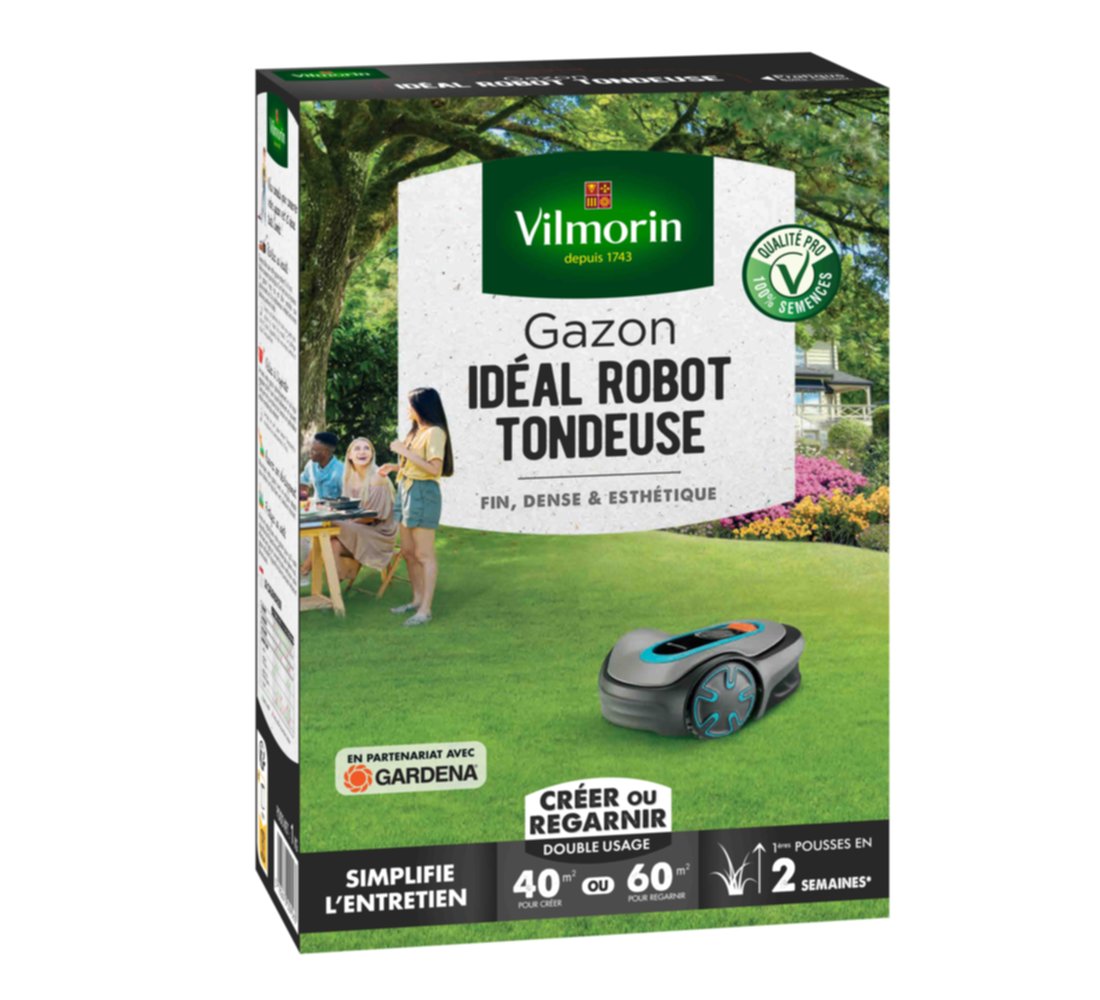 Gazon idéal robot tondeuse 1kg - VILMORIN