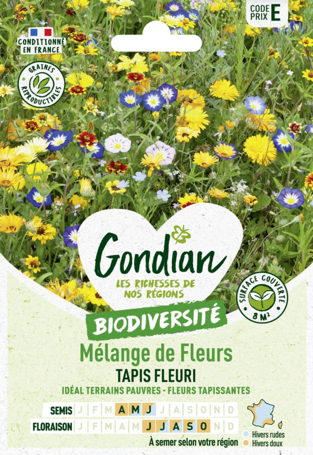 Mélange de fleurs Coin de Rocaille - GONDIAN