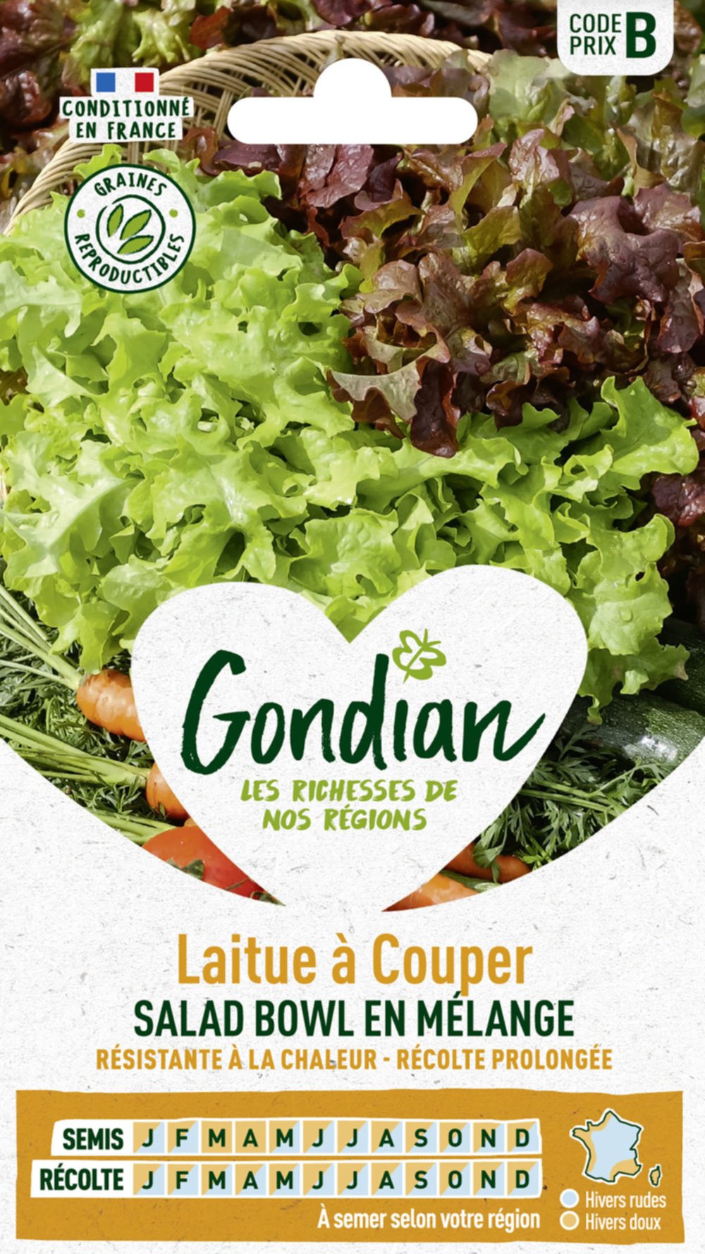 Laitue en Mélange - GONDIAN