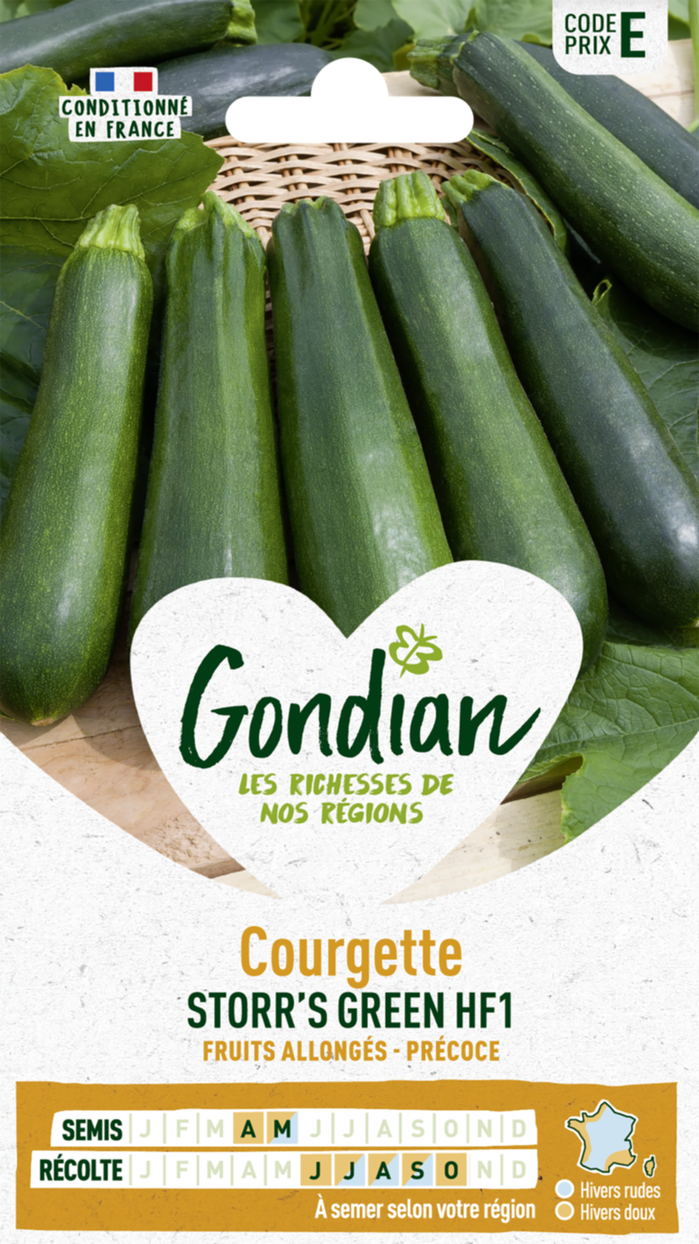 Courgette Storr's Green HF1 - GONDIAN