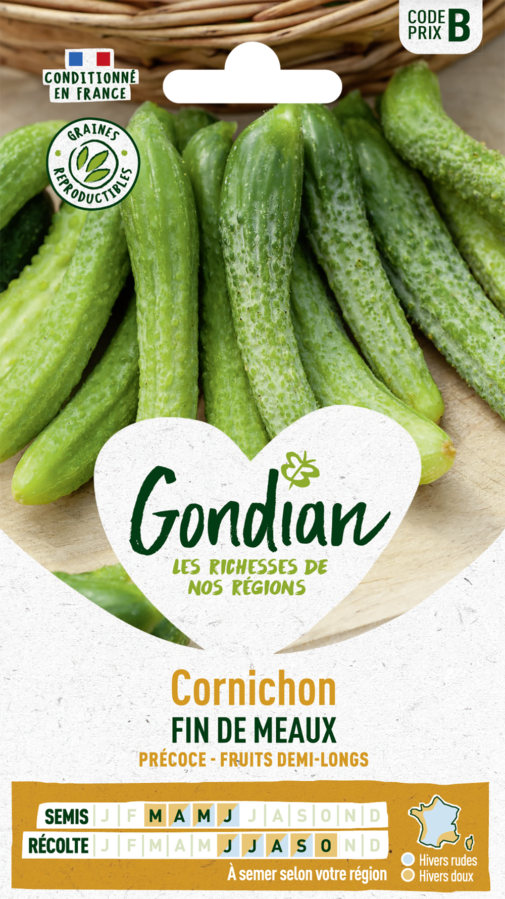 Cornichon Fin de Meaux - GONDIAN