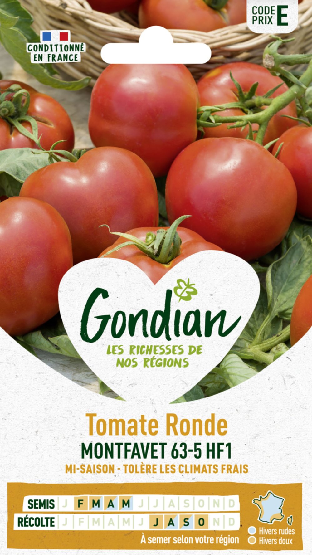 Tomate Montfavet 63-5 HF1 - GONDIAN