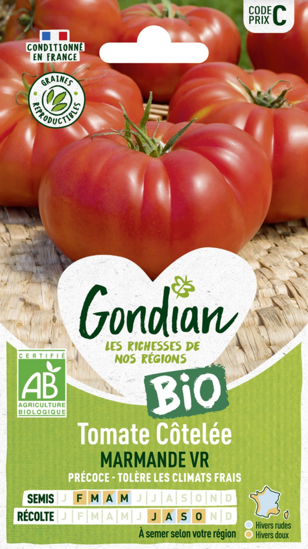 Tomate Marmande Bio - GONDIAN