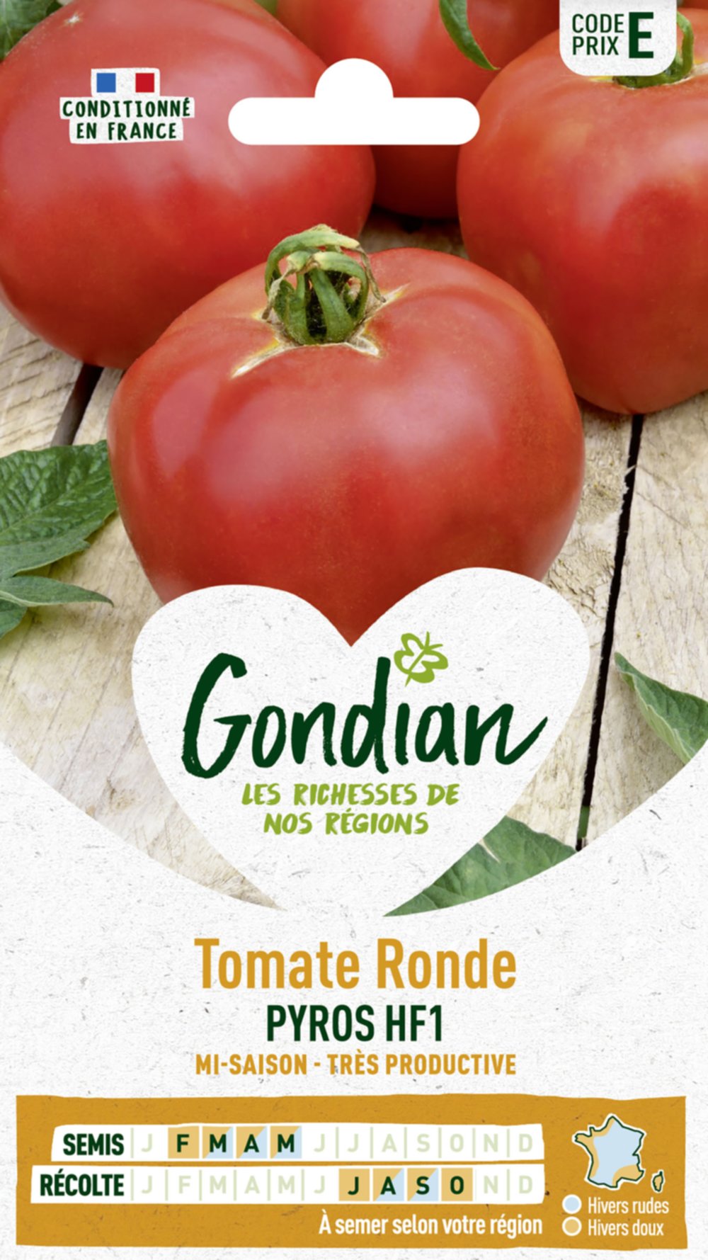 Tomate Pyros HF1 - GONDIAN