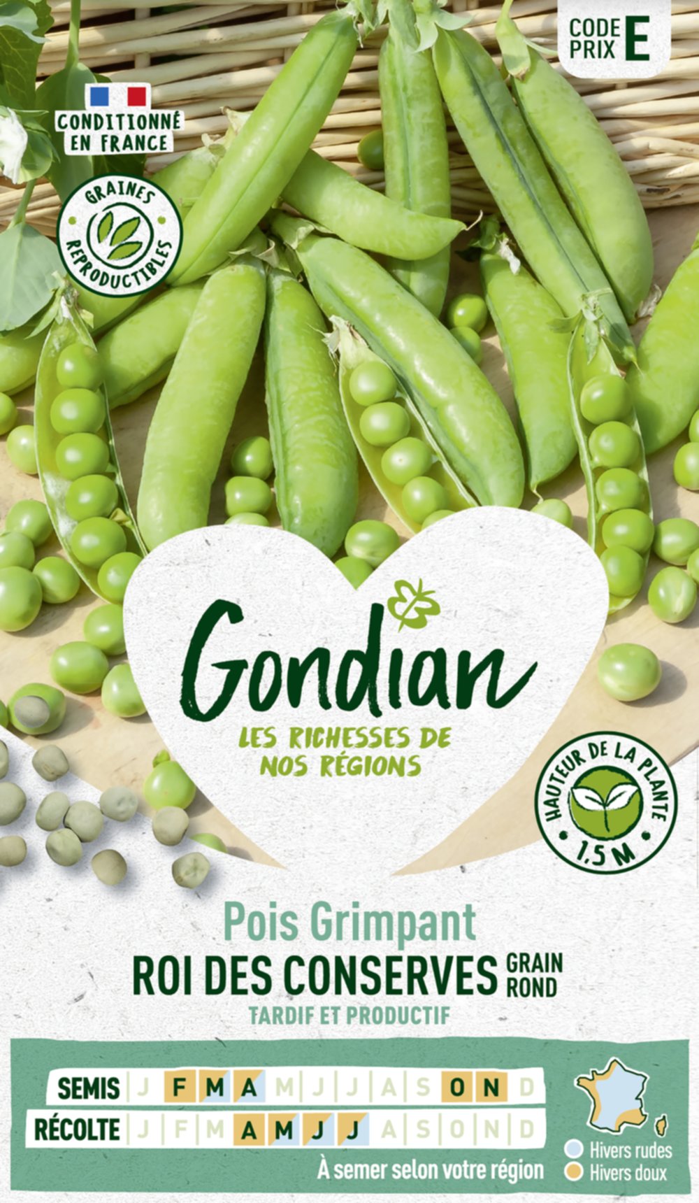 Pois Roi des Conserves - GONDIAN