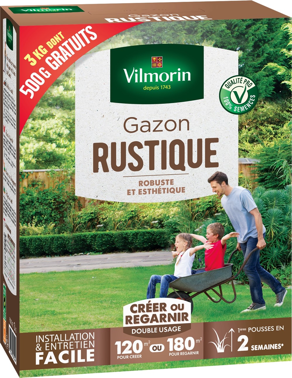 Gazon rustique 3kg