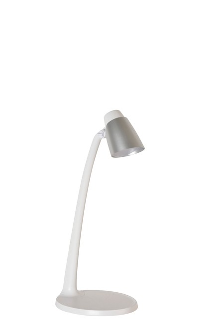 Lampe plastique injecté blanc/silver tim d6,50cm