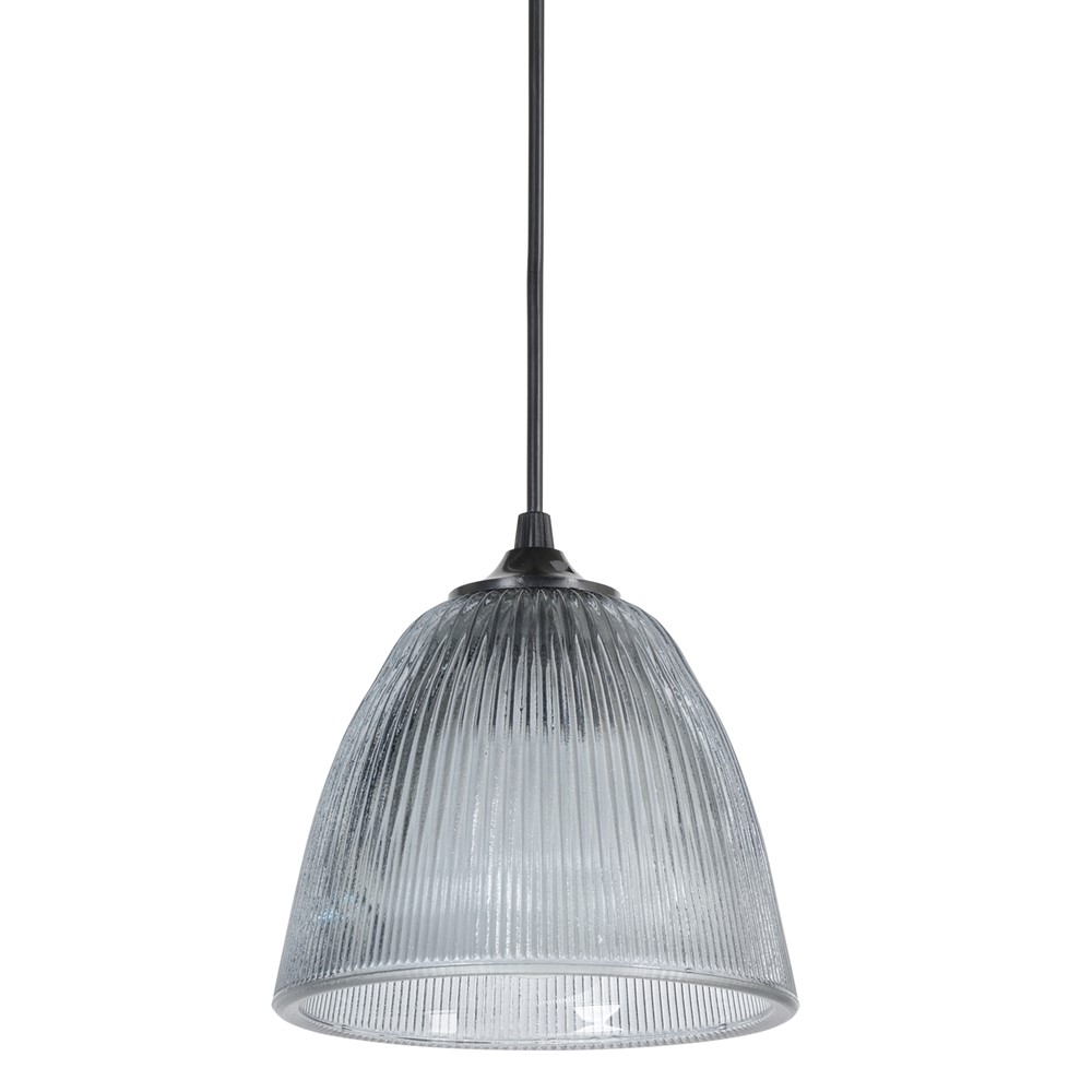 Suspension Ogive Verre Fumé Ø16cm E27 - COREP