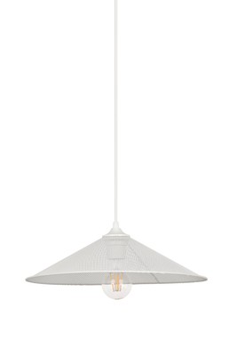 Suspension métal blanc grid pm ∅ 36 cm - COREP 