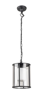 Suspension noir little garden syracuse d18,50cm