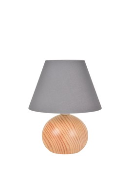 Lampe bois ardoise rondo d19cm