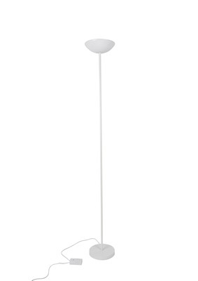 Lampadaire métal blanc mat jack d24cm