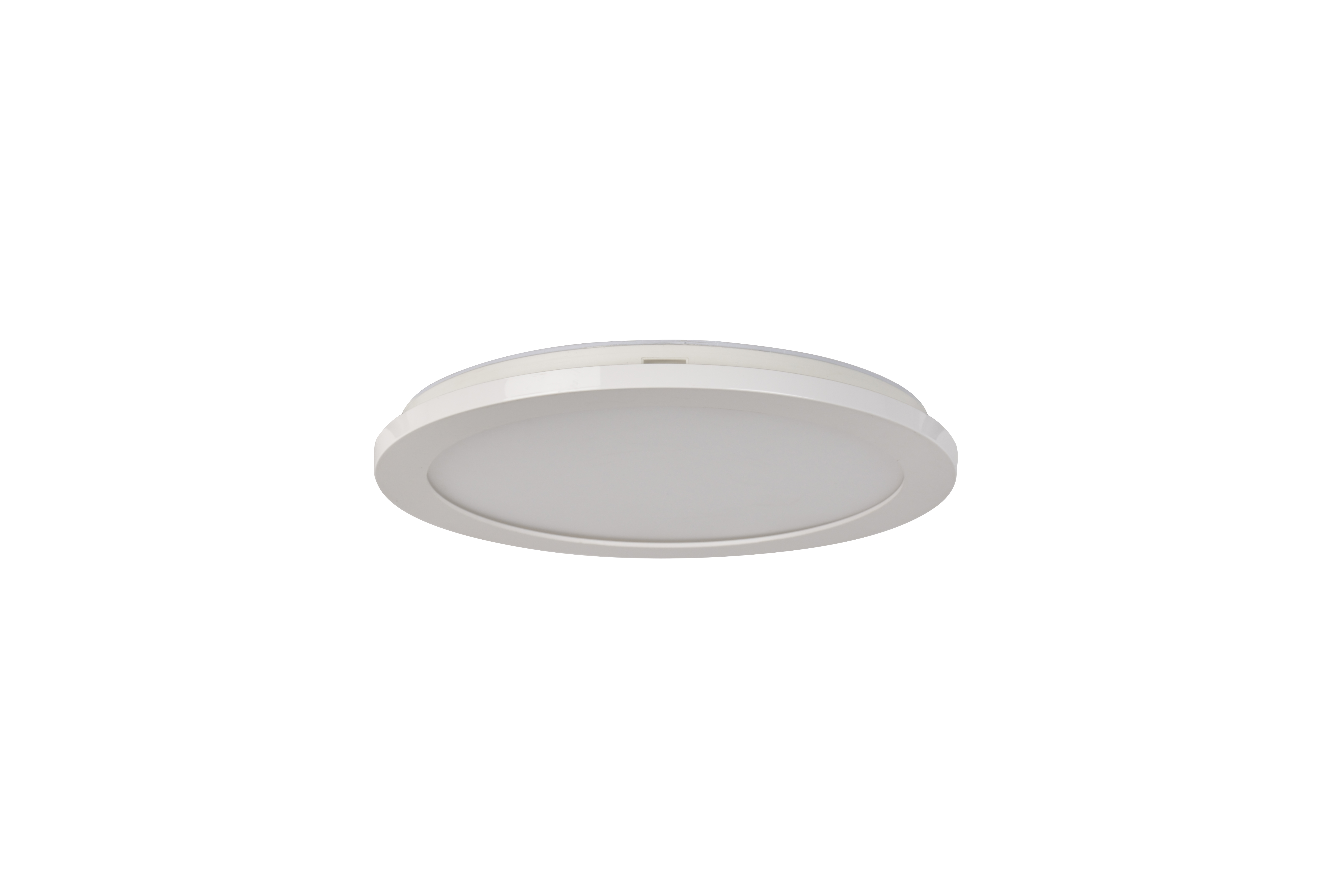 Plafonnier métal blanc mat ublo d30cm - COREP