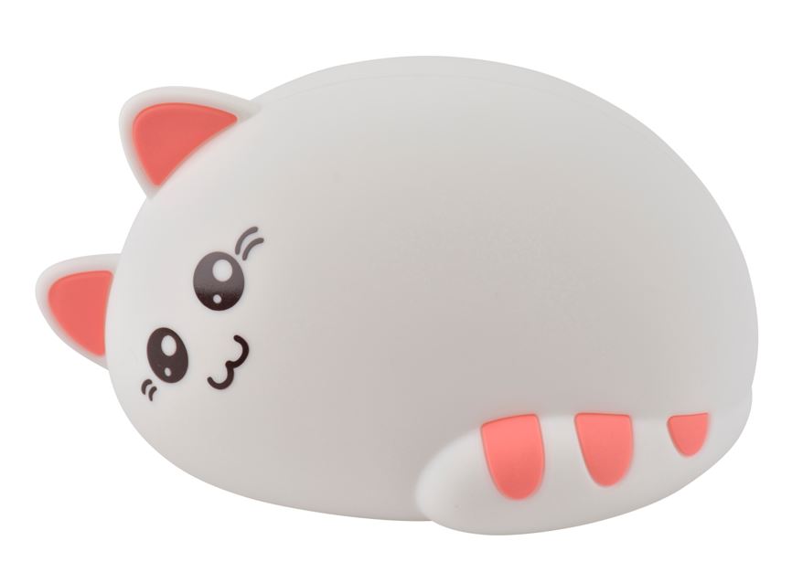 Objet lumineux blanc sleeping cat - COREP