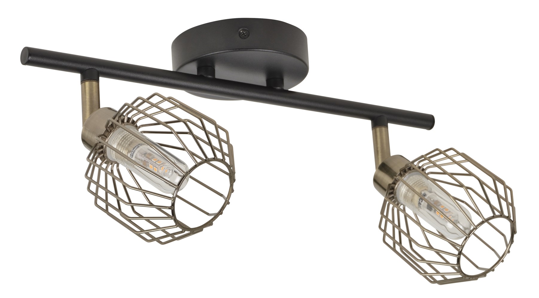 Plafonnier 2 lampes de salle de bain Orin - COREP 