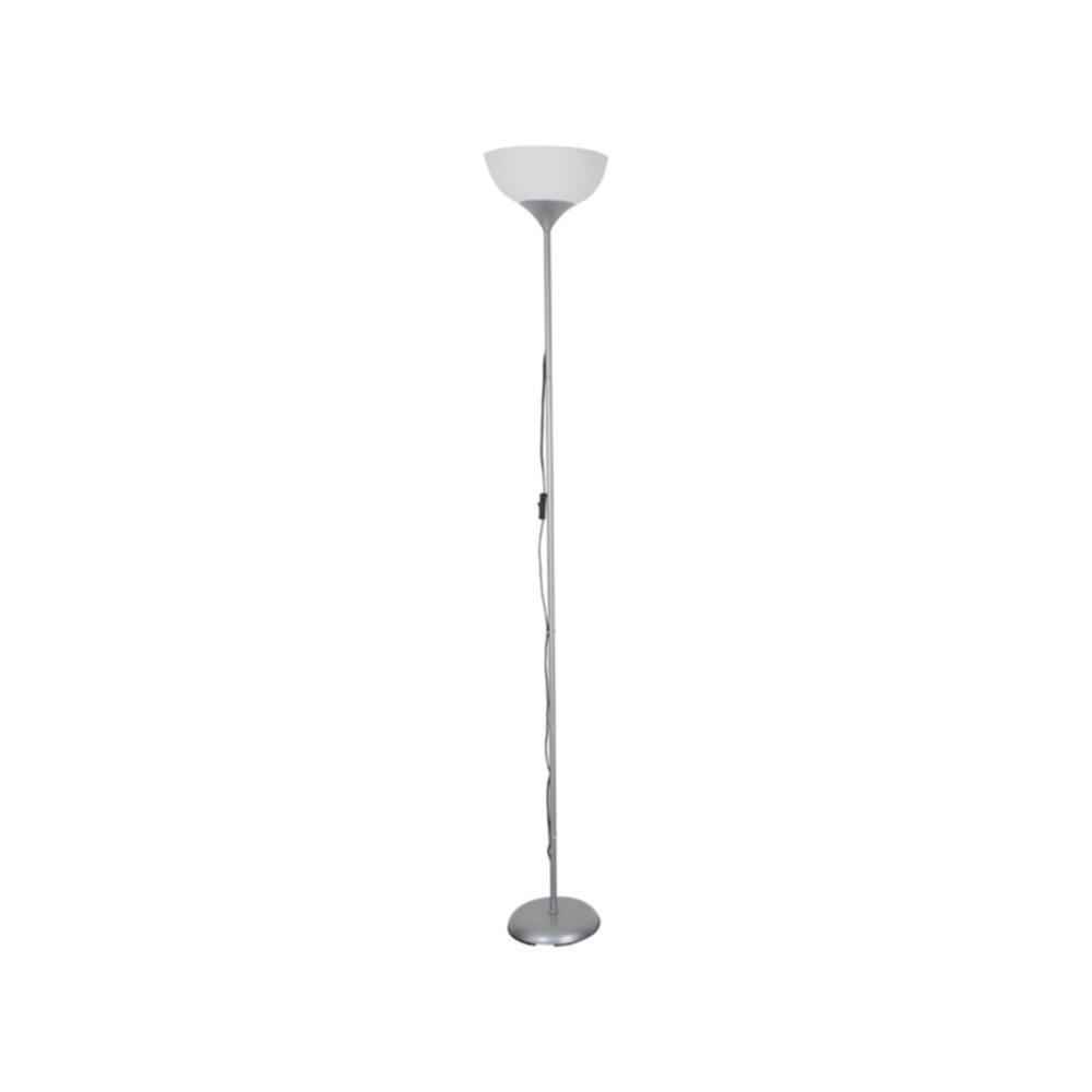 Lampadaire métal argent Basic H.178cm - COREP