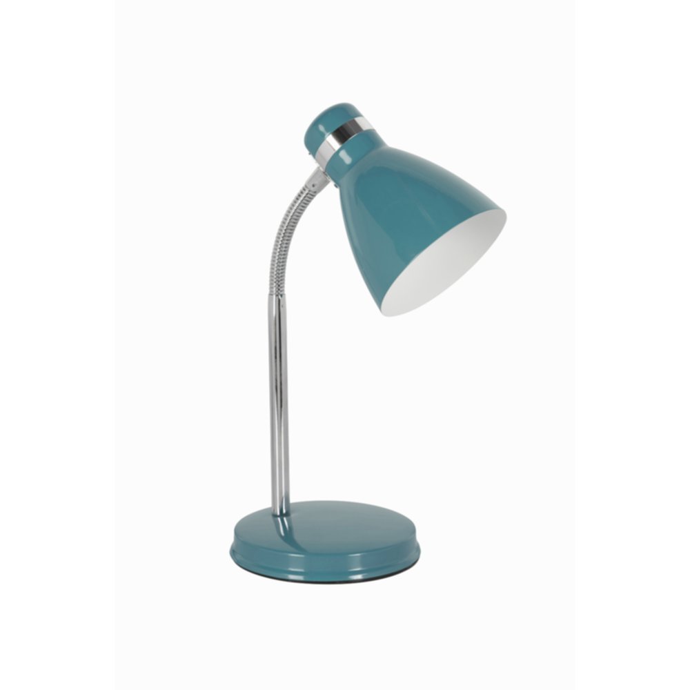 Lampe de bureau métal Cally pétrole 38cm 15W - COREP