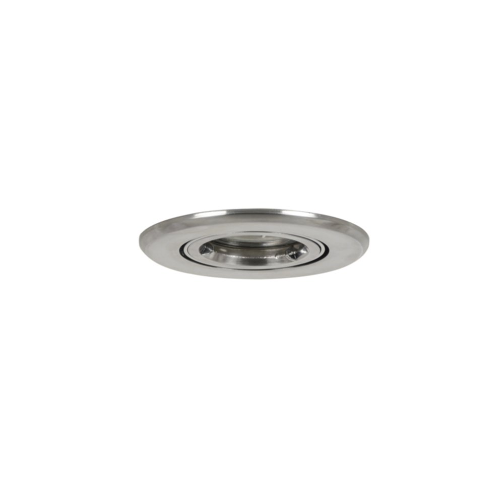 Spot encastré orientable métal nickel brossé ESSEN D10cm Corep