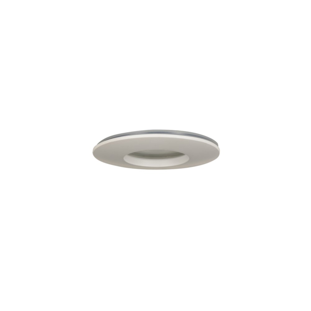 Spot encastré fixe métal blanc CLARK D8,3cm Corep