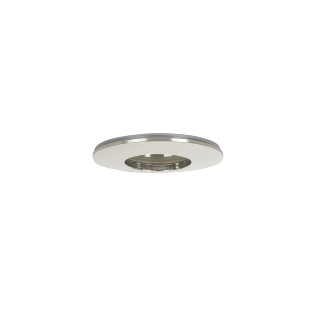 Spot encastré fixe métal nickel brossé CLARK D8,3cm Corep