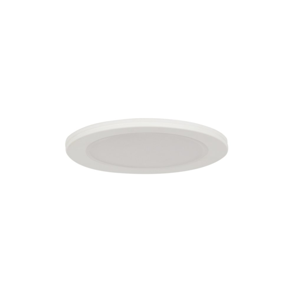 Spot encastré fixe BBC plastique blanc STENE D8,8cm Corep