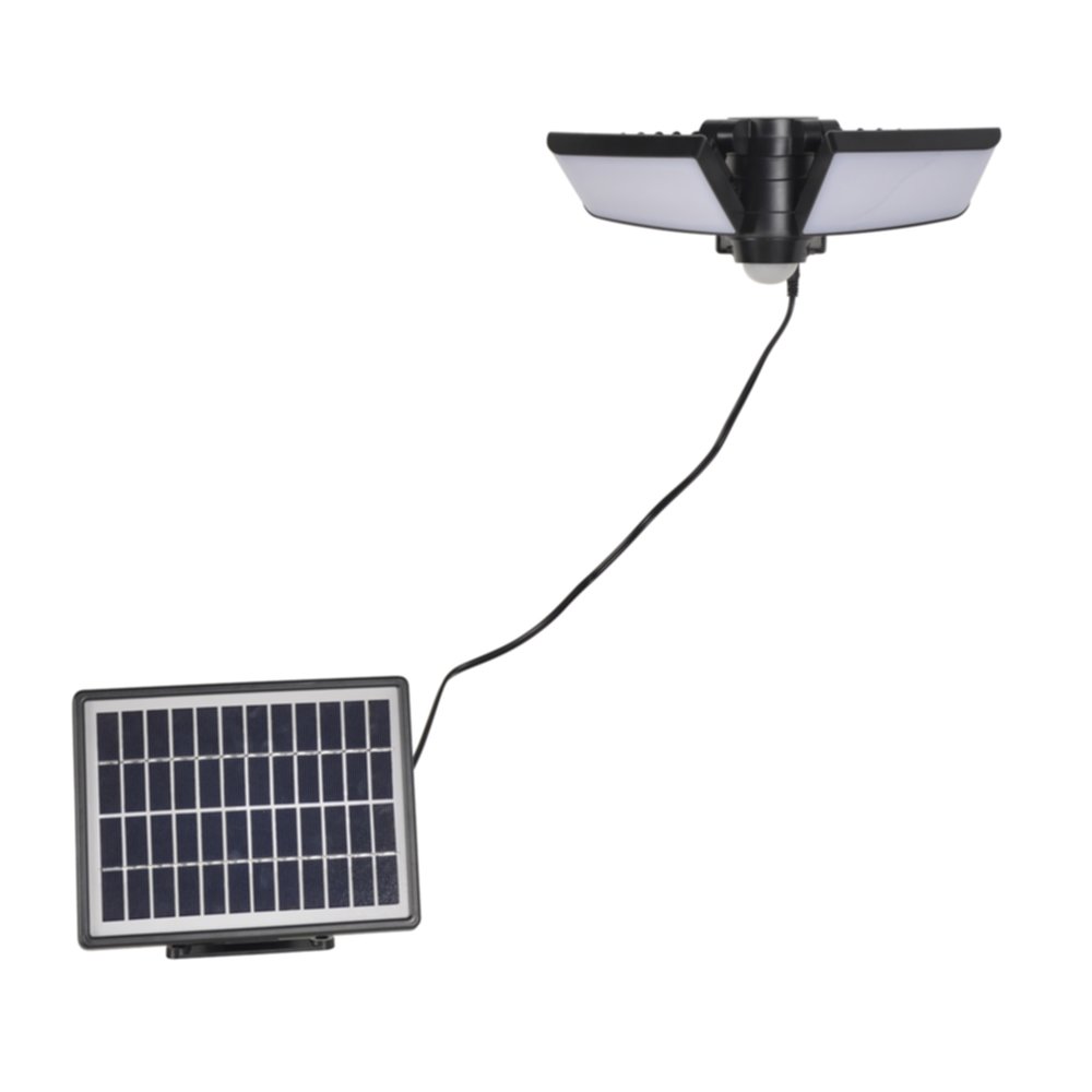 Applique solaire LED Hélion blanc 26cm 10W - LITTLE GARDEN 