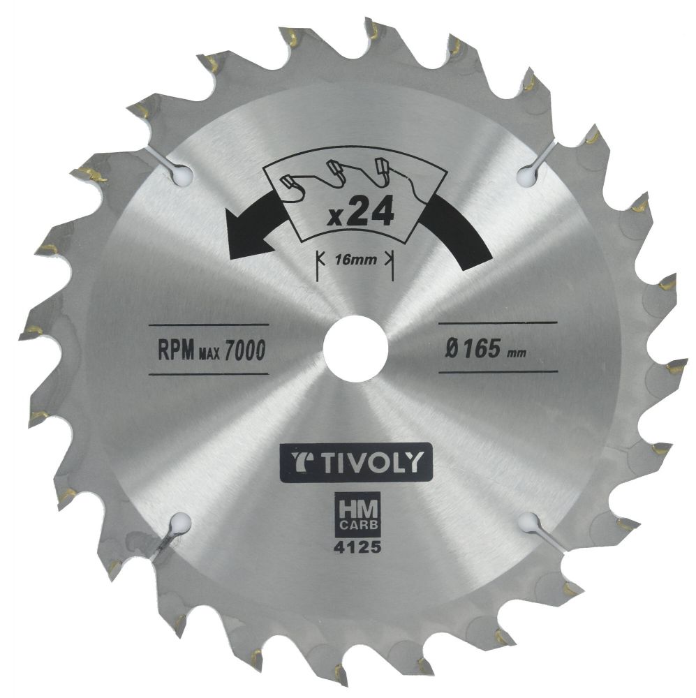 Lames de scie circulaire-debit- ø160 al30 20dents