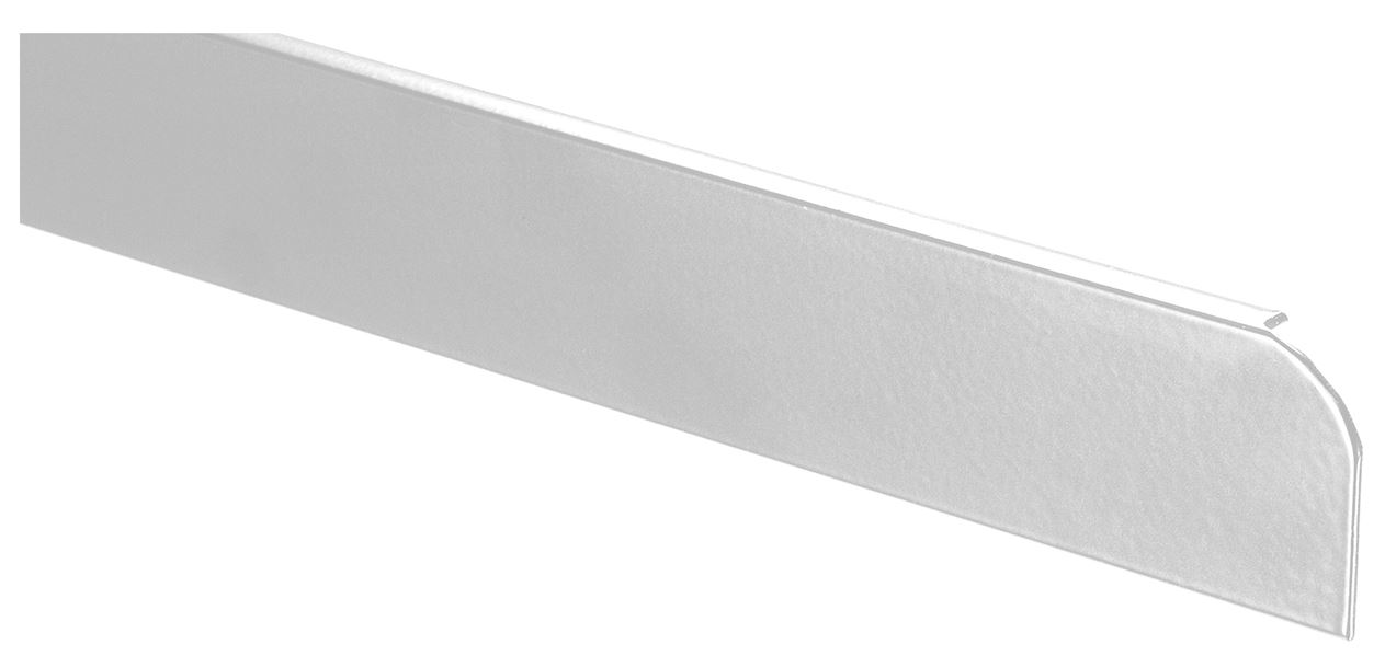 Profilalu finition 2/4r r3-5 38mm x 670mm blanc