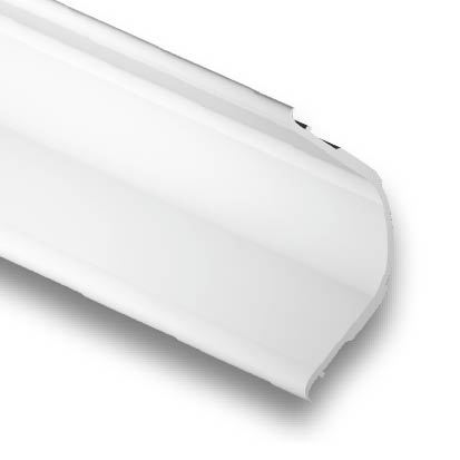 Profil d'étanchéité PVC 2x2cm 2,6m blanc - CQFD
