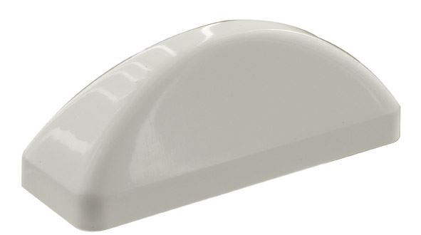 5 chapeaux pvc p/lisse 130x26mm