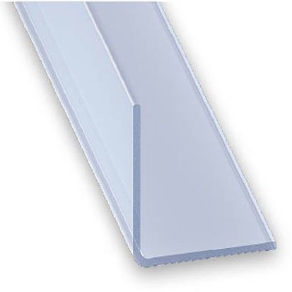 Cornière pvc transparent 20x20-2m60