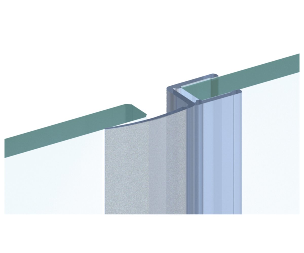Joint à lèvre latérale pour etanchéité de porte pivotante 2,01m - CQFD