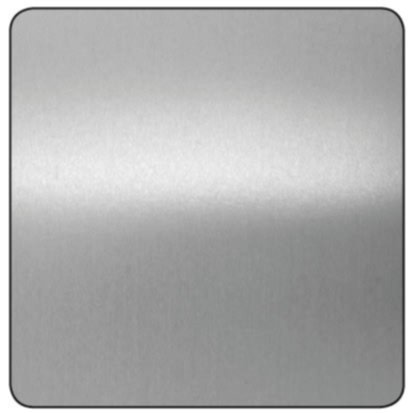 Tôle lisse brillant aluminium brut 0,5mm-100x12cm