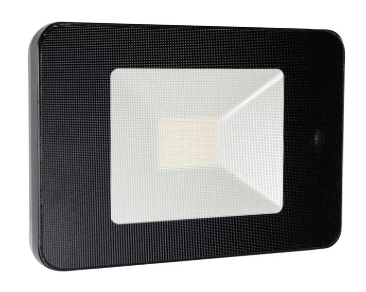 Projecteur LED 32W+détecteur&CAD Noir