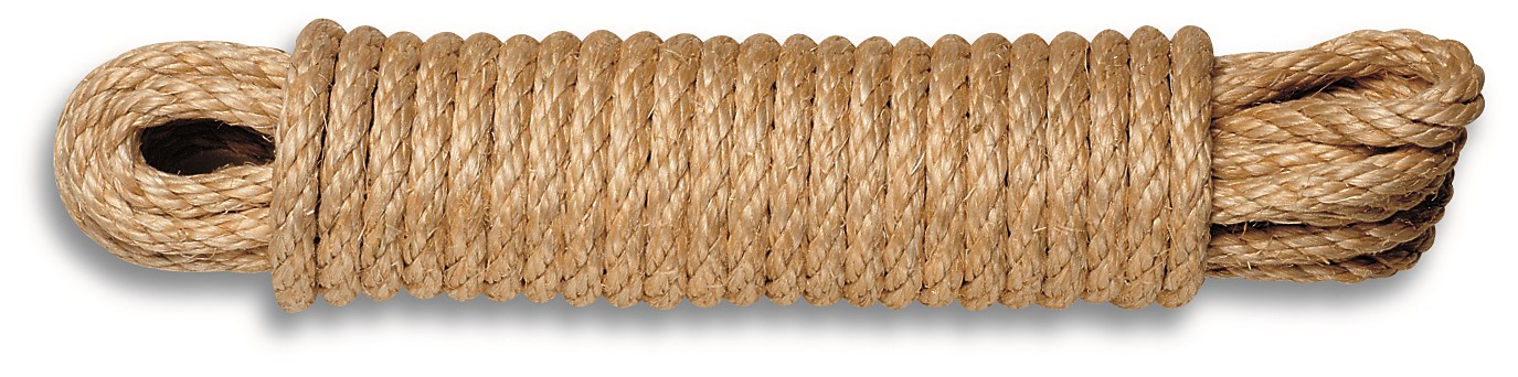 Corde torsadée sisal Ø 4 mm x 10 m - CHAPUIS