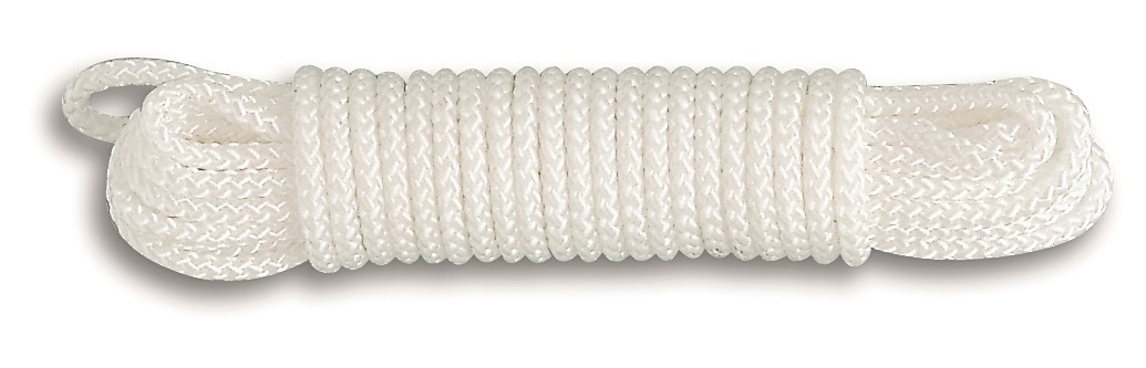 Corde tressée blanche ∅ 8 mm L.10 m - CHAPUIS