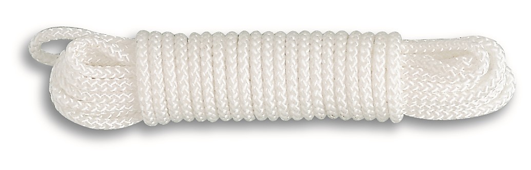 Corde tressée blanche ø 4 mm L.10 m - CHAPUIS