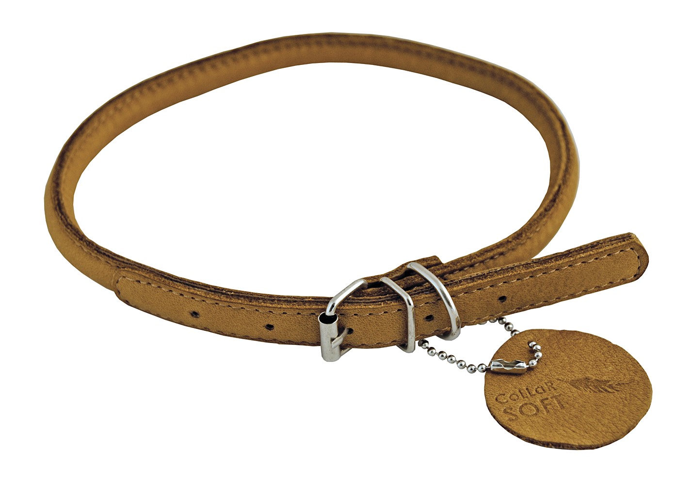 Collier rd marro d6mm l25-33cm