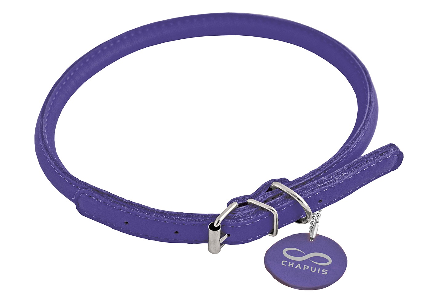 Collier violet d8 20-25cm