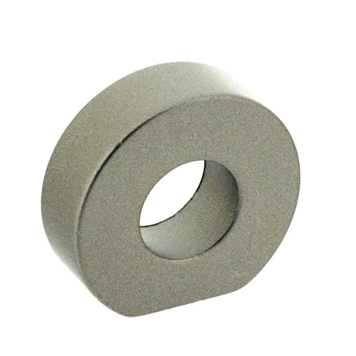 2 boutons de meuble rond creux zamak nickel mat d25mm