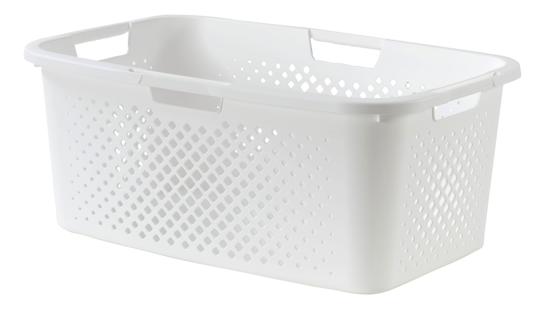 Panier à linge Pixel 40 L blanc - SUNDIS